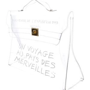 CLEAR Hermès Kelly 1997 Souvenir De L'exposition